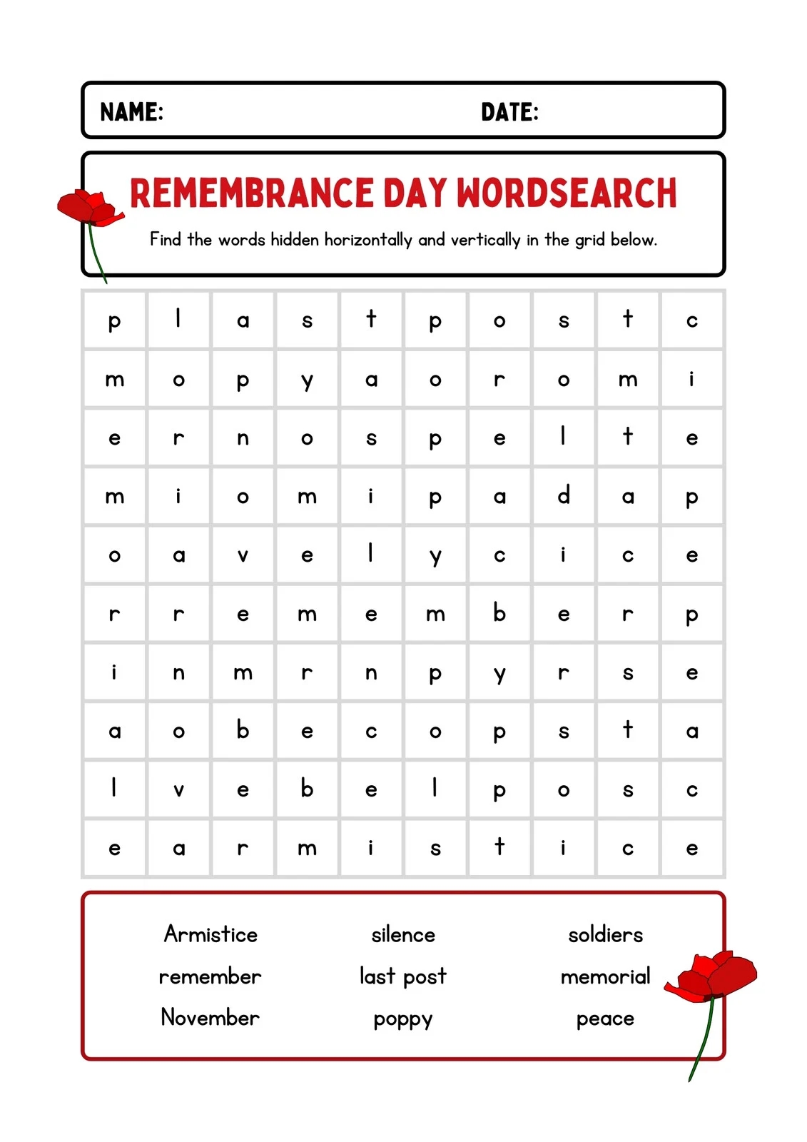 Page 7 Free And Customizable Crossword Puzzle Templates Canva