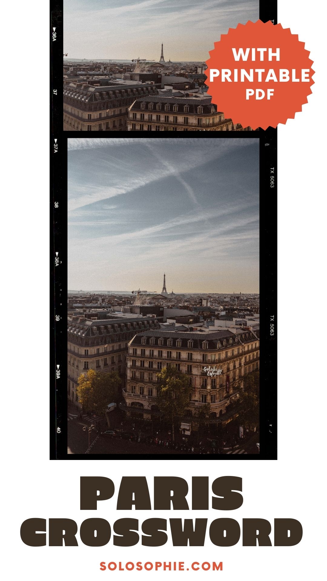 Paris General Knowledge Crossword PRINTABLE DOWNLOAD  Paris General Knowledge Crossword PRINTABLE DOWNLOAD