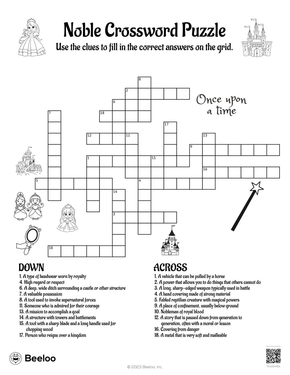 Free Printable Crossword Puzzels