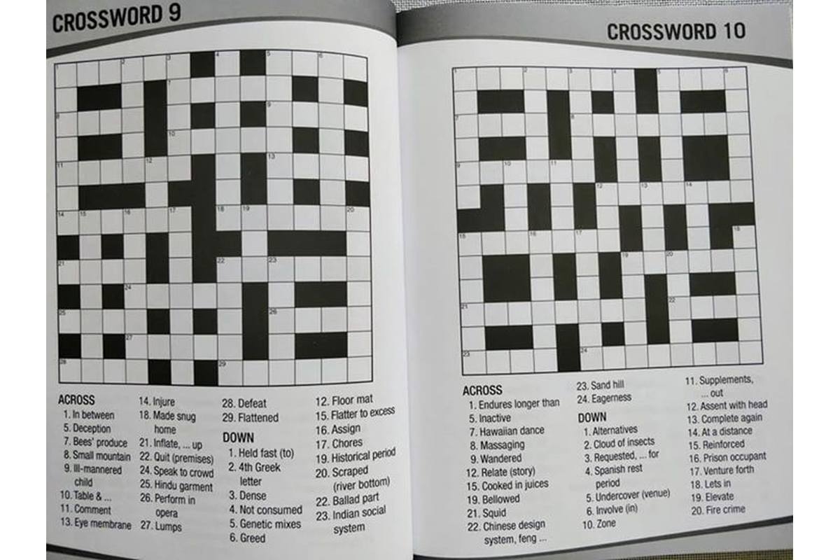 Puzzle Time Large Print Crossword Blue Booky Wooky Puzzle Time Large Print Crossword Blue Booky Wooky