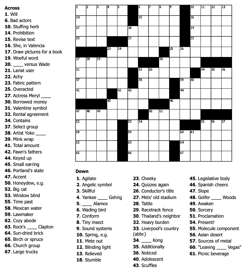 Puzzles For Dec 12 2019 Number Search Sudoku Word Search Crossword IEyeNews