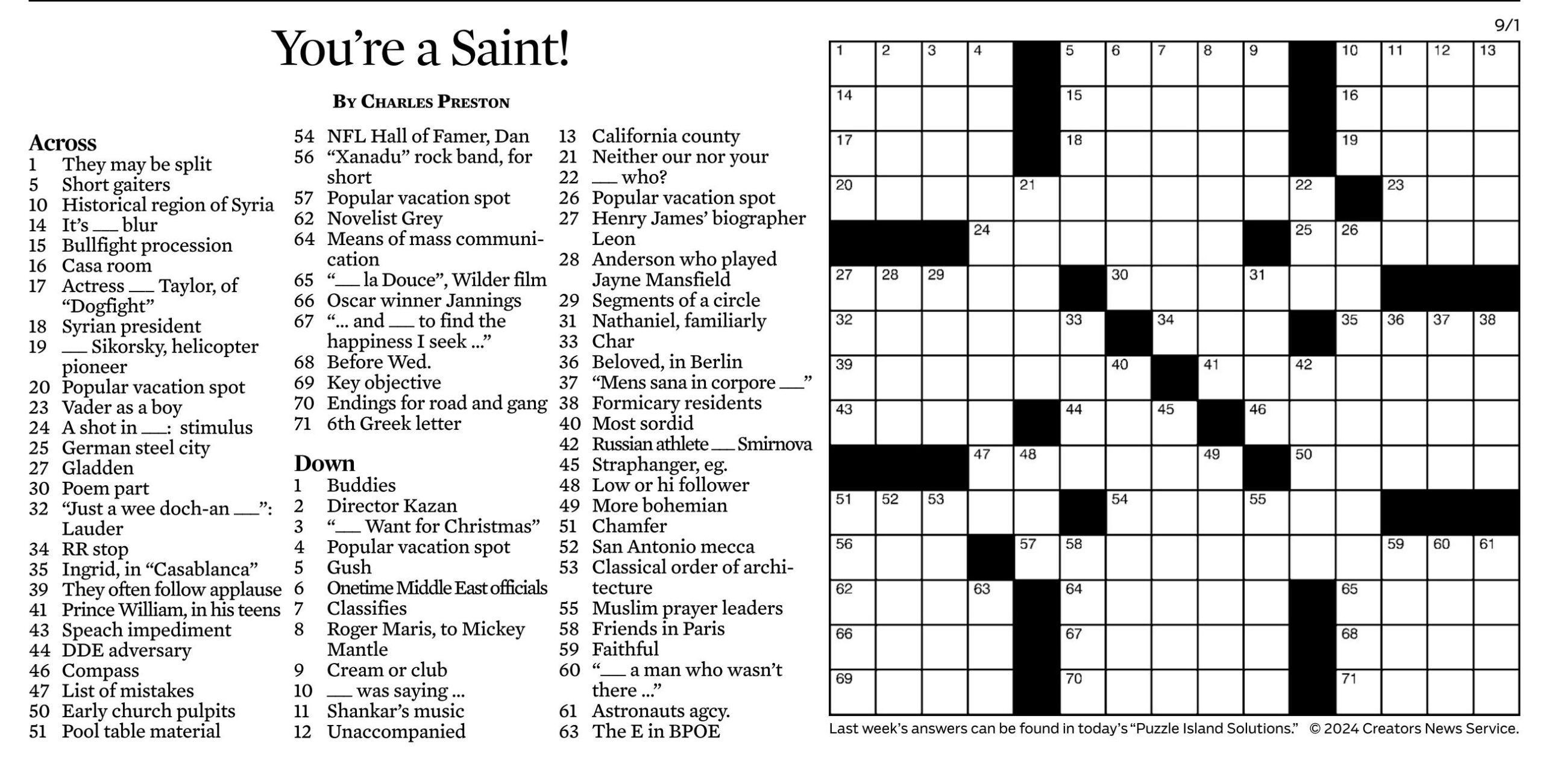 Easy Printable Crossword Puzzles For Beginners Easy Printable Crossword Puzzles For Beginners