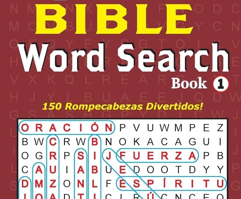Spanish BIBLE Word Search Book 1 Sopa De Letras De La Biblia Spanish Edition Jaja Books Jaja Media 9781986359153 Amazon Books