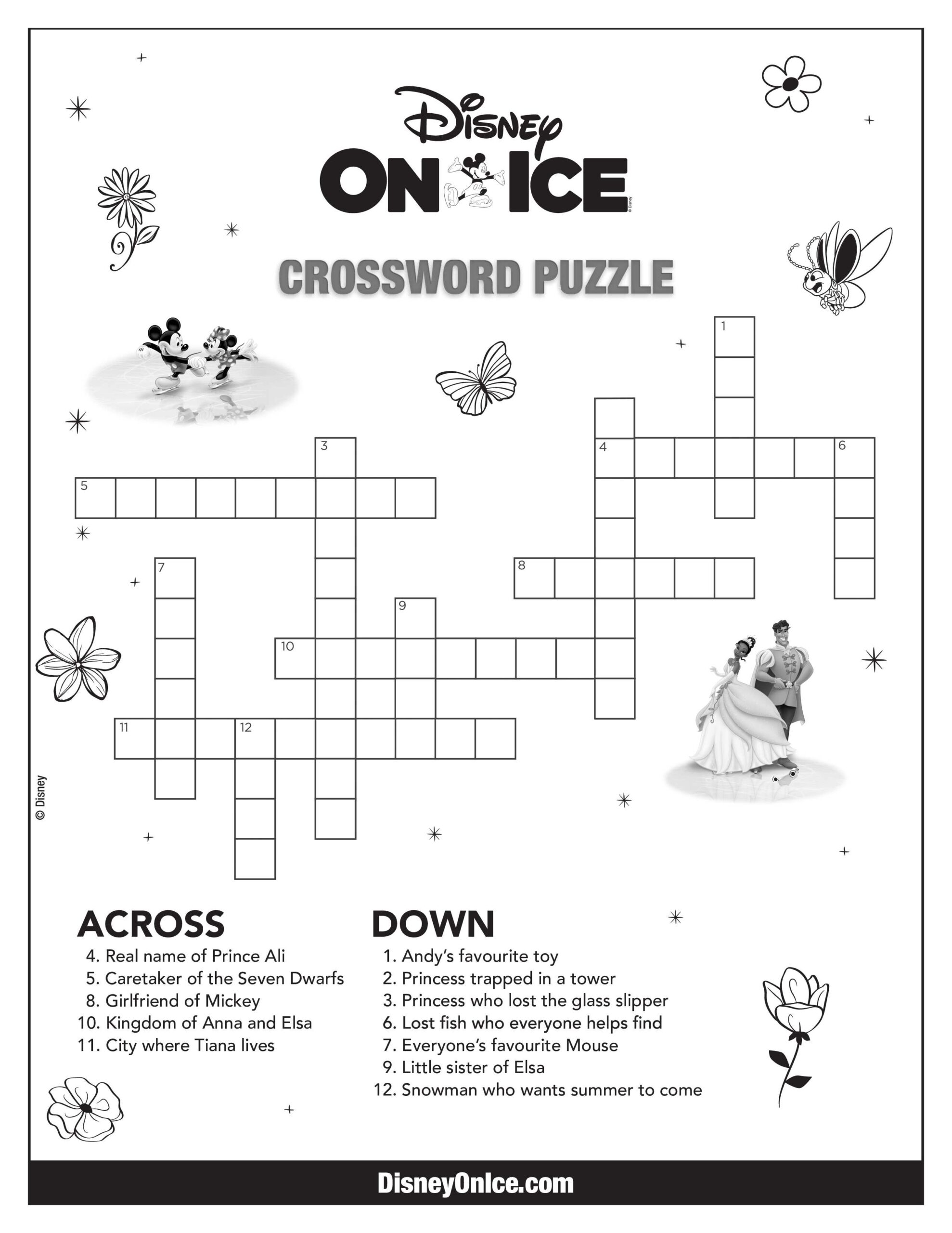 SPRING ACTIVITY SHEETS News The Official Site Of Disney On Ice