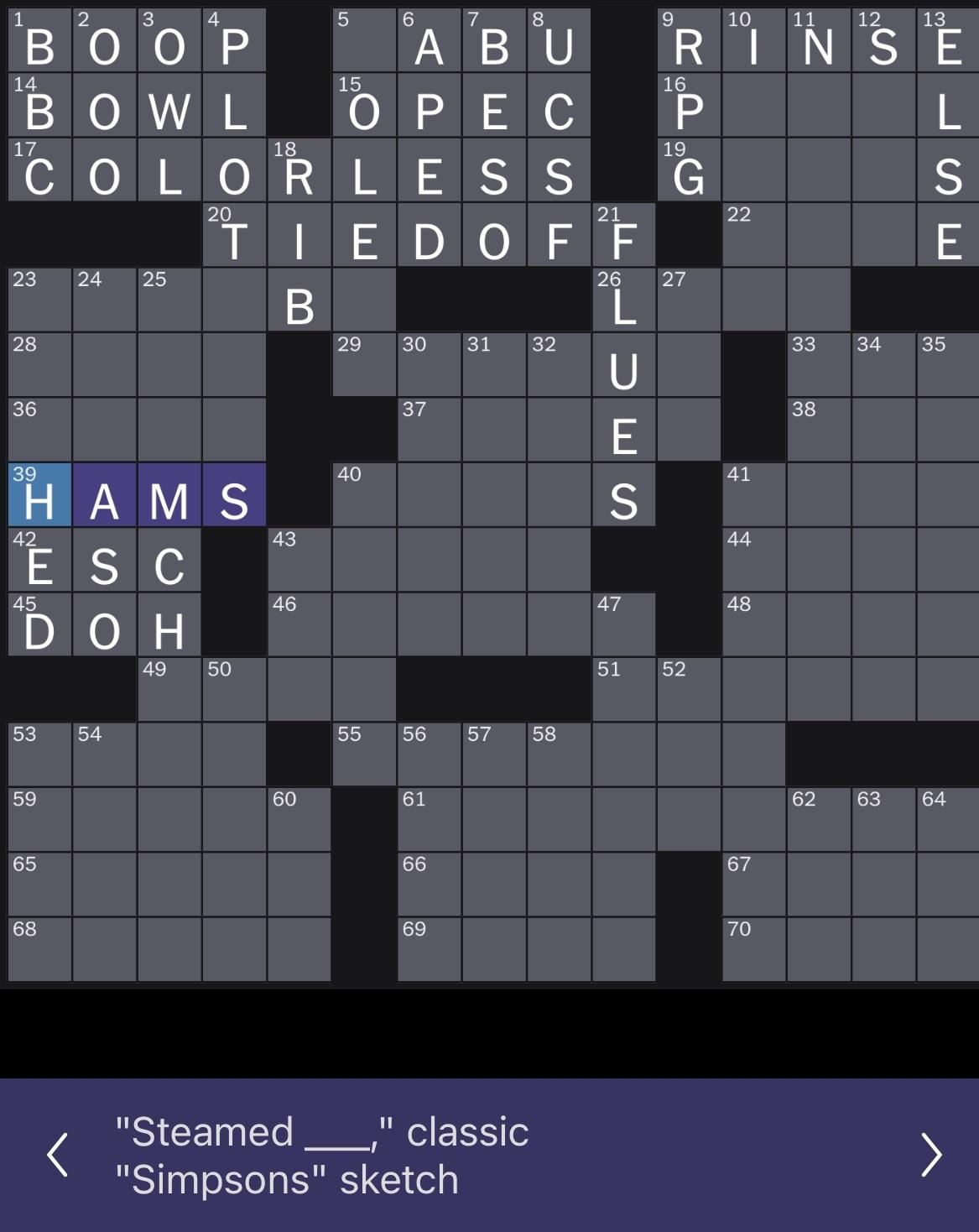 Free Daily Crossword Printable Free Daily Crossword Printable