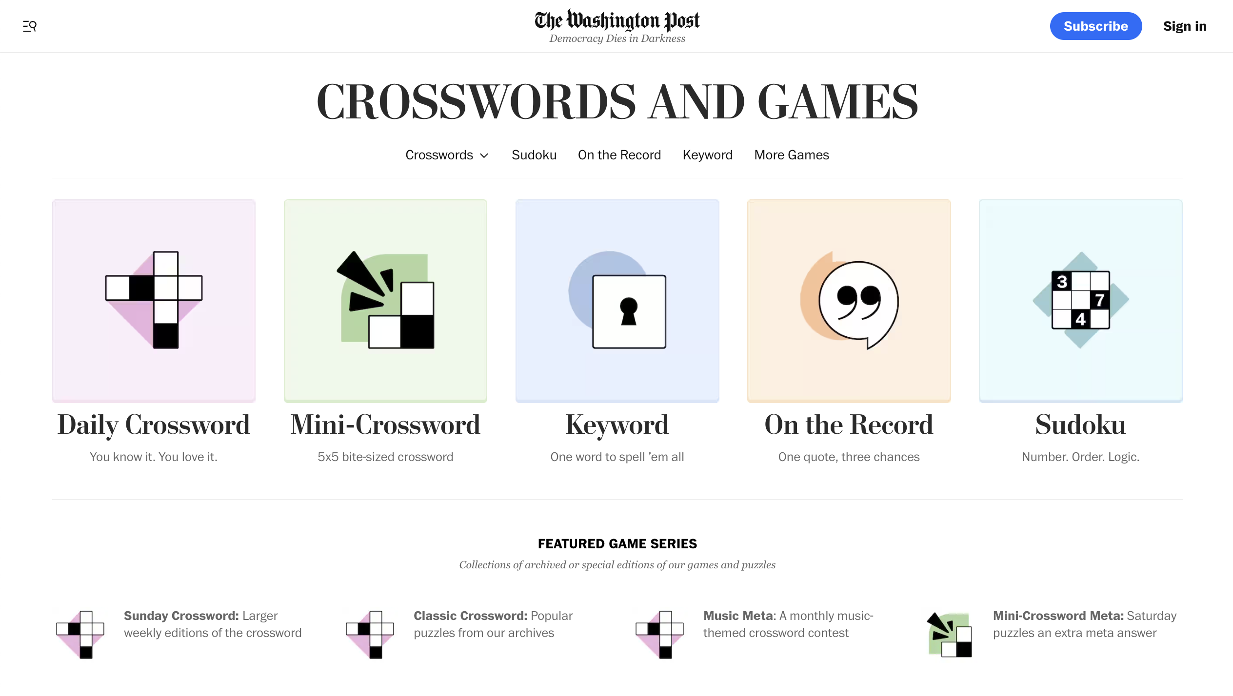 Free Printable Crossword Puzzles Washington Post Free Printable Crossword Puzzles Washington Post