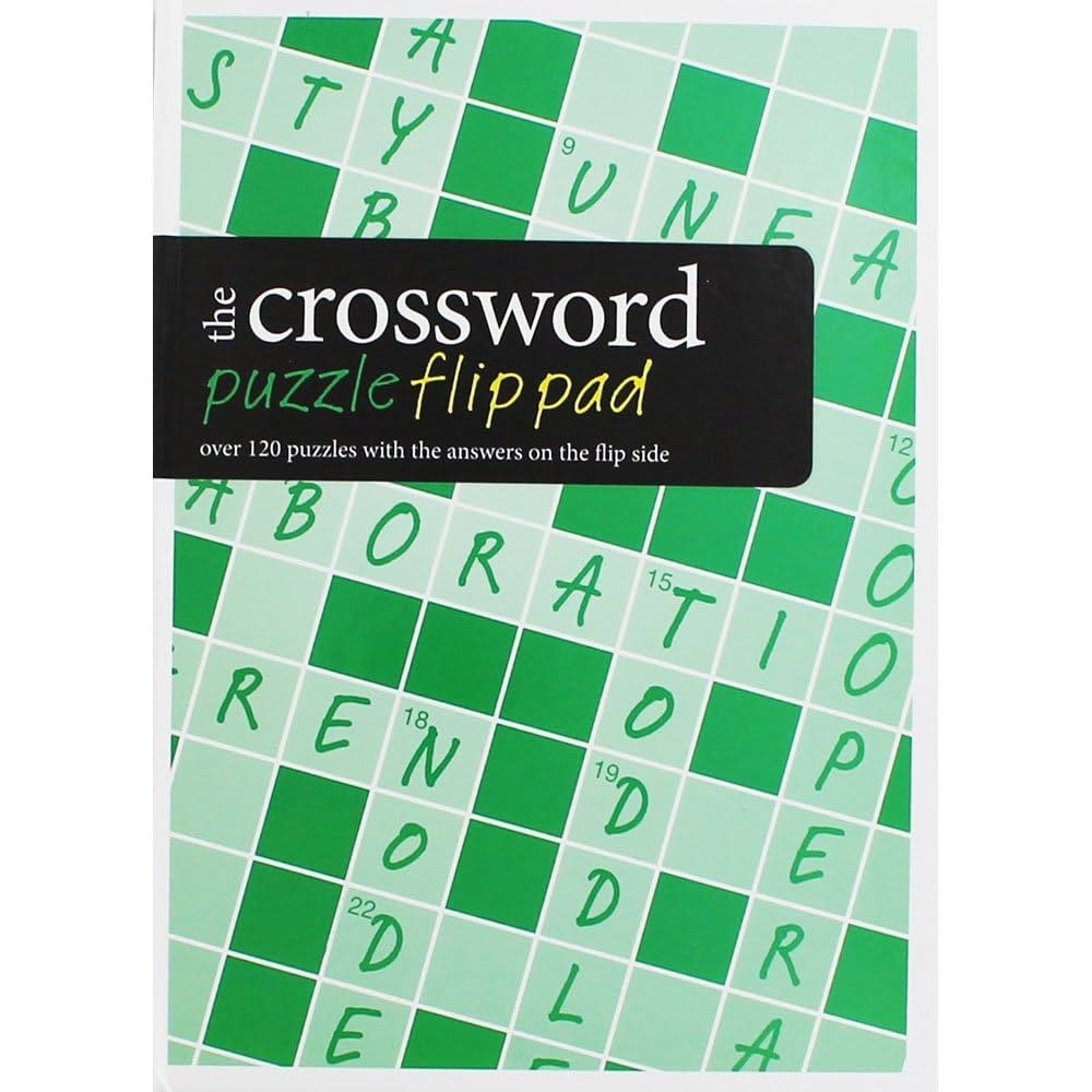 The Crossword Puzzle Flip Pad Over 120 Puzzles With The Answers On The Flip Side Unknown Author 9781472380272 Amazon Books The Crossword Puzzle Flip Pad Over 120 Puzzles With The Answers On The Flip Side Unknown Author 9781472380272 Amazon Books