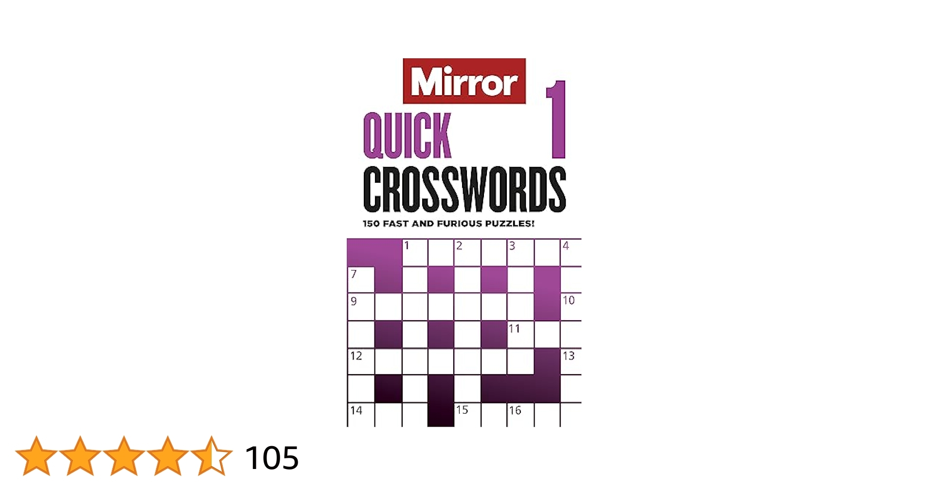 The Mirror Quick Crosswords 1 150 Fast And Furious Puzzles Daily Mirror Reach PLC 9781788403962 Amazon Books