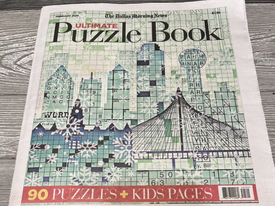 The Ultimate Puzzle Book February 2025 Edition Dallas Morning News NEW EBay