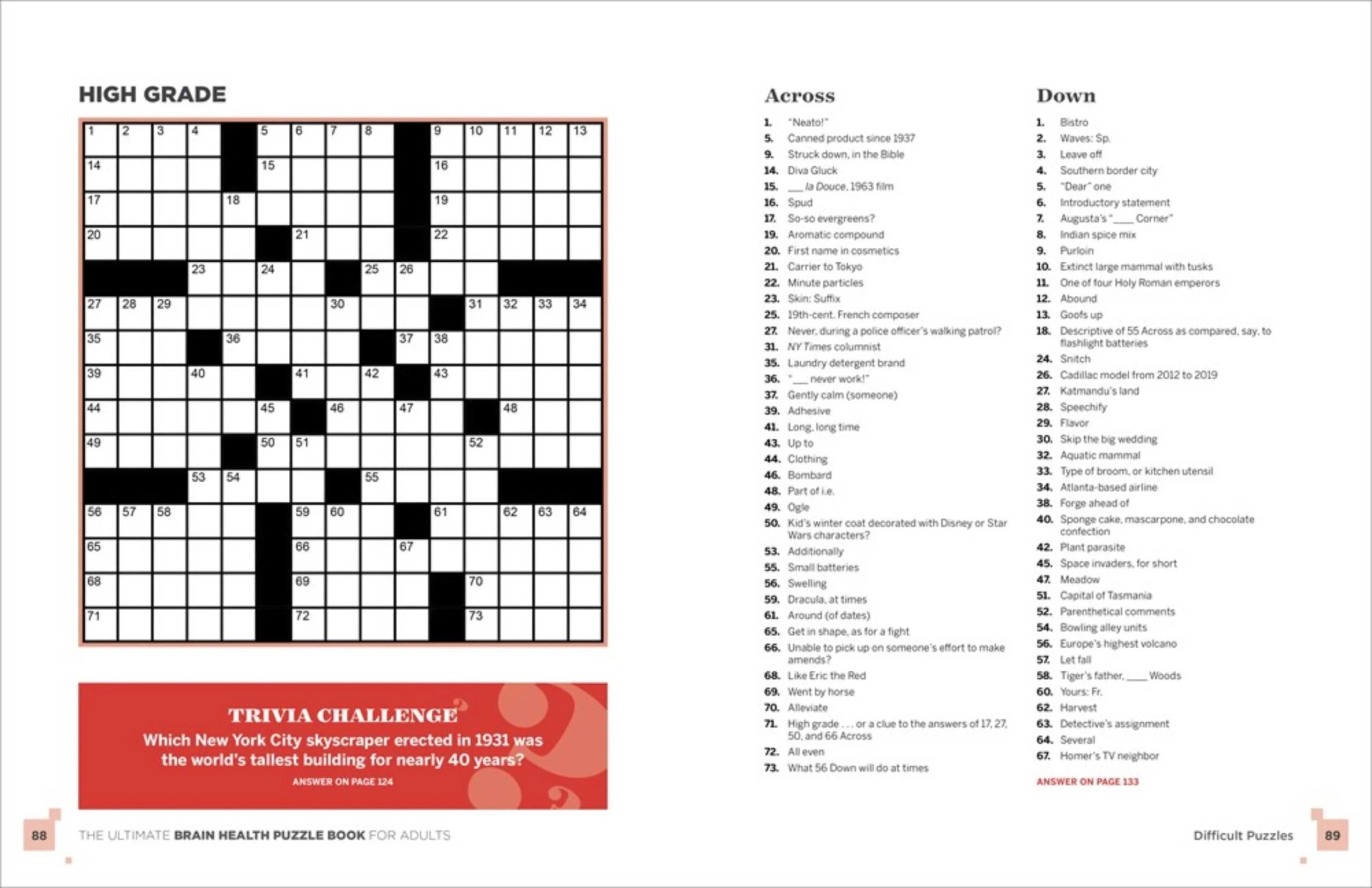Easy Printable Crosswords For Seniors Easy Printable Crosswords For Seniors