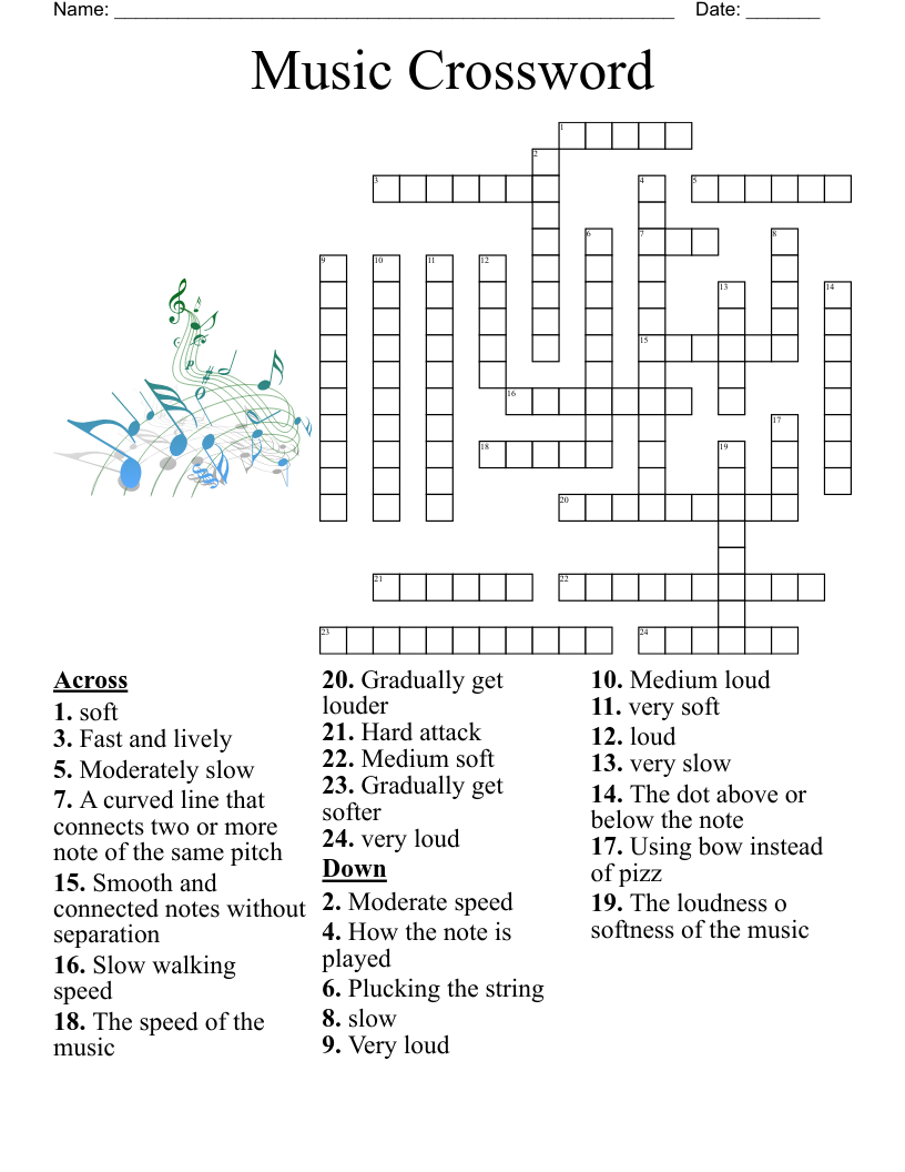 Ultimate Choir Crossword WordMint Ultimate Choir Crossword WordMint