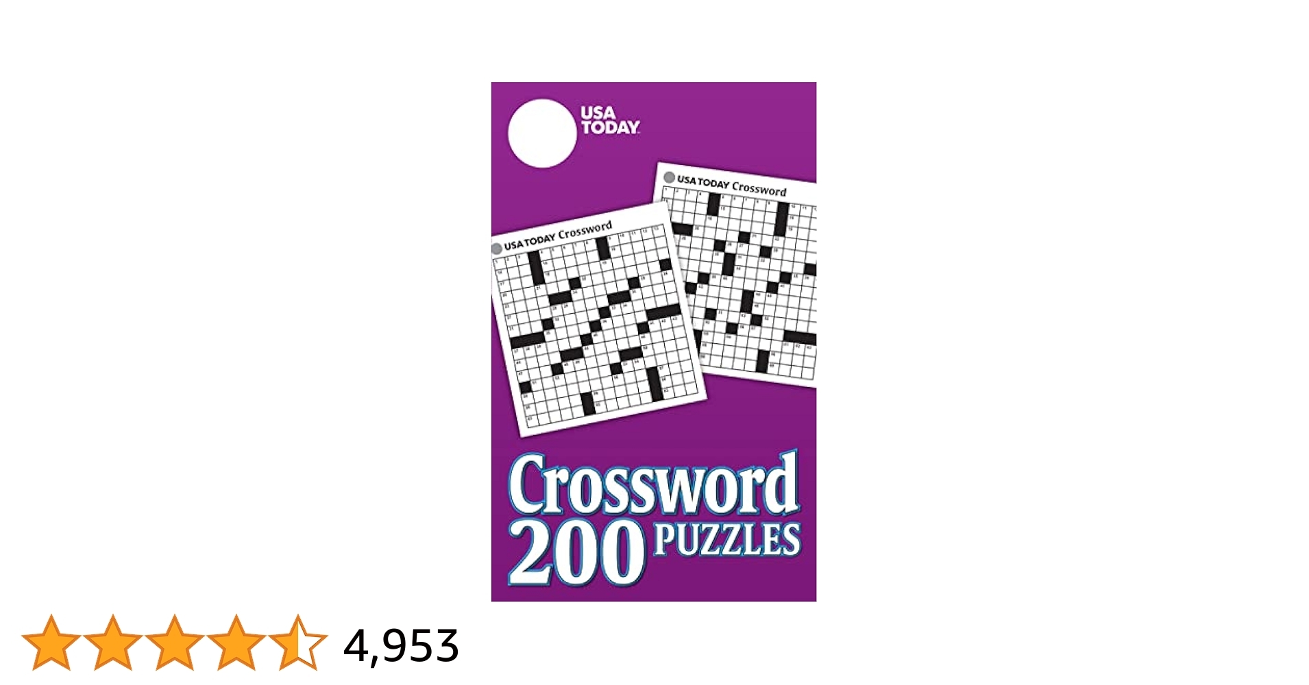 USA TODAY Crossword 200 Puzzles From The Nation s No 1 Newspaper USA Today Puzzles Volume 2 USA TODAY 9780740770326 Amazon Books USA TODAY Crossword 200 Puzzles From The Nation s No 1 Newspaper USA Today Puzzles Volume 2 USA TODAY 9780740770326 Amazon Books