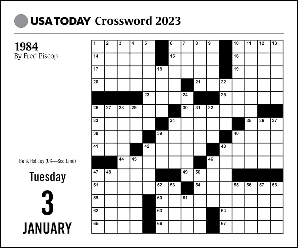 USA Today Crossword Puzzles 2023 Day to Day Calendar USA TODAY 9781524875374 Amazon Books USA Today Crossword Puzzles 2023 Day to Day Calendar USA TODAY 9781524875374 Amazon Books