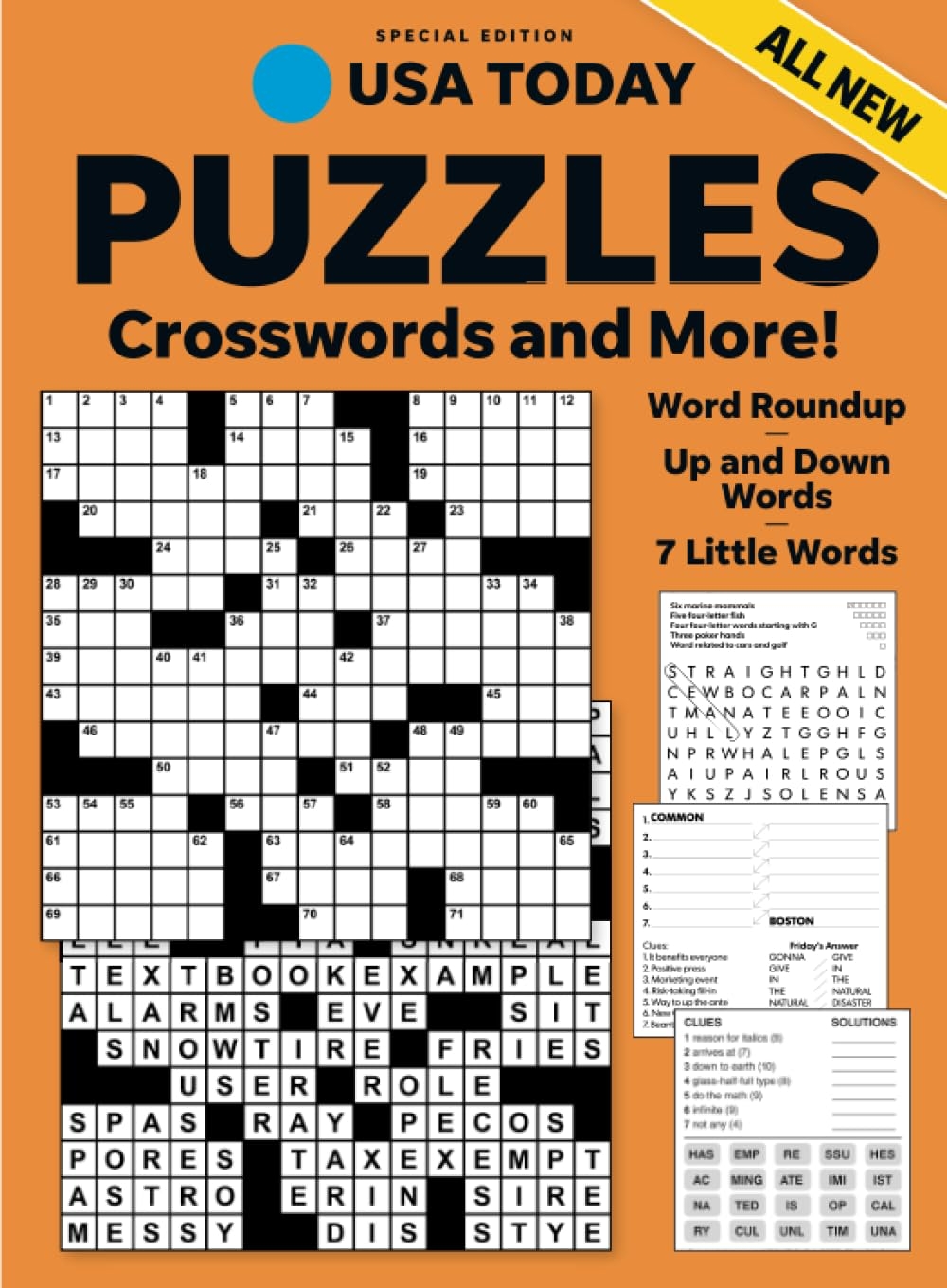 USA Today Puzzles Crosswords And More The Editors Of USA Today 9781547867608 Amazon Books USA Today Puzzles Crosswords And More The Editors Of USA Today 9781547867608 Amazon Books
