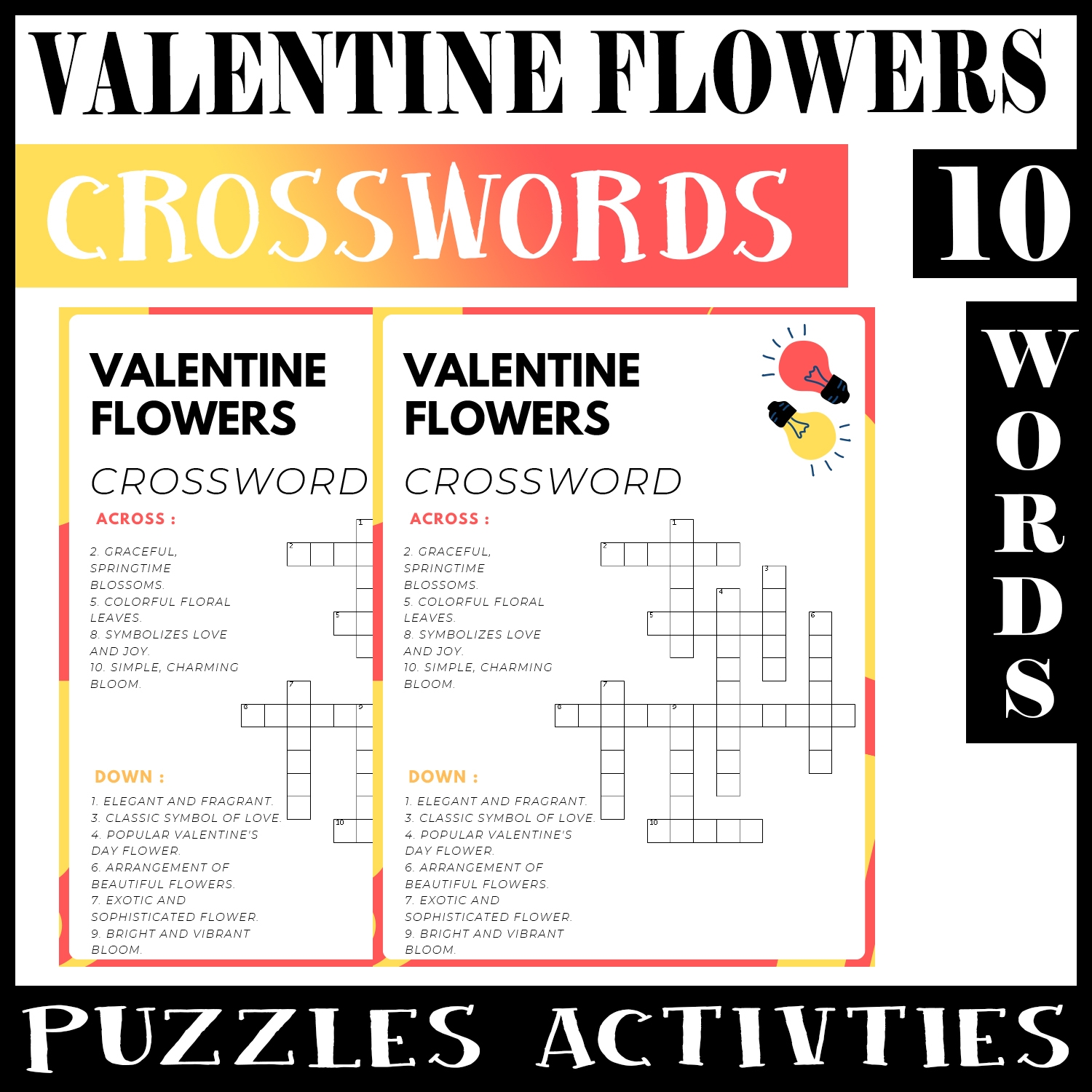 Free Simple Printable Crossword Puxcxles For Free