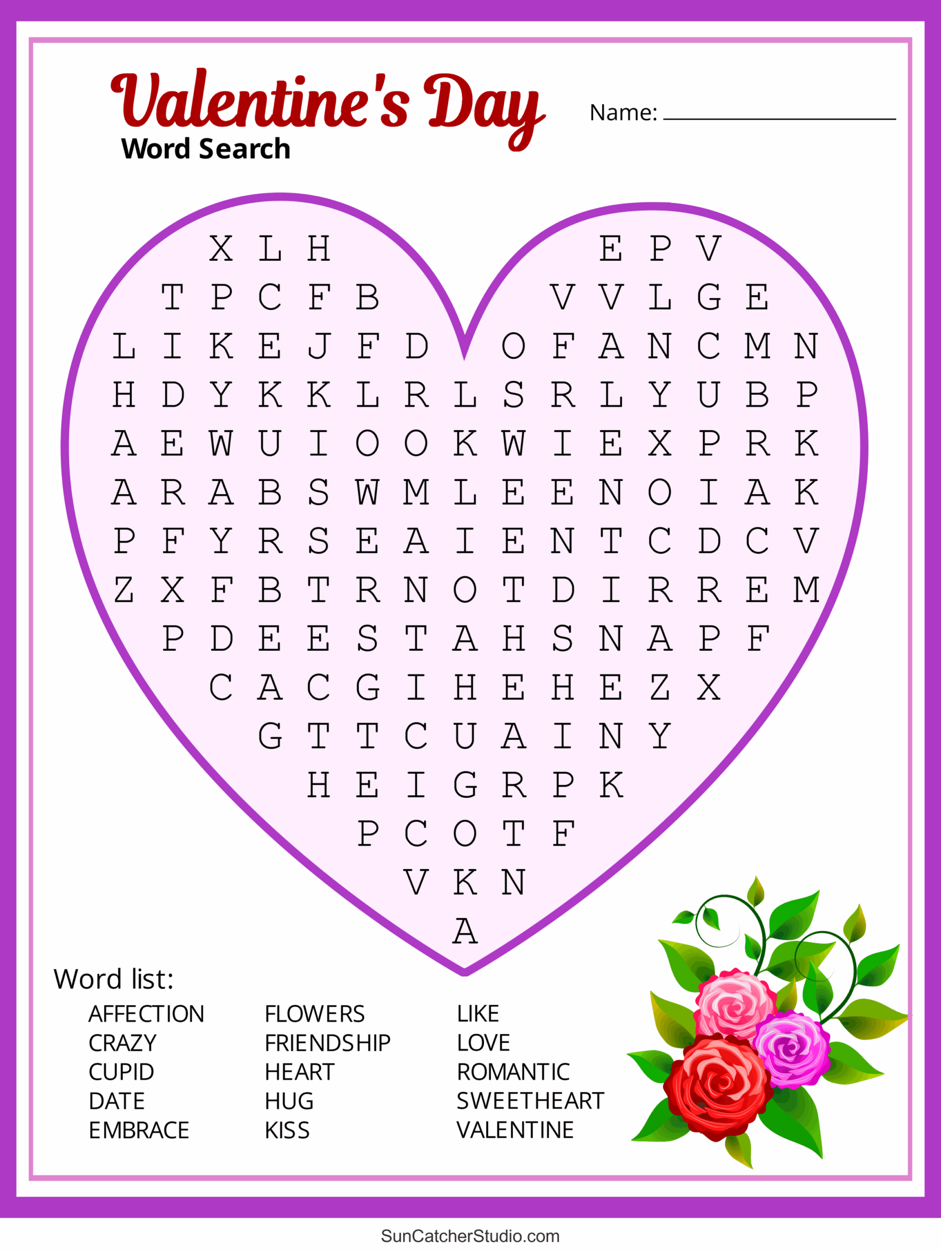 Valentine s Day Word Search Free Printable PDF Puzzles Free Printables Monograms Design Tools Patterns DIY Projects Valentine s Day Word Search Free Printable PDF Puzzles Free Printables Monograms Design Tools Patterns DIY Projects