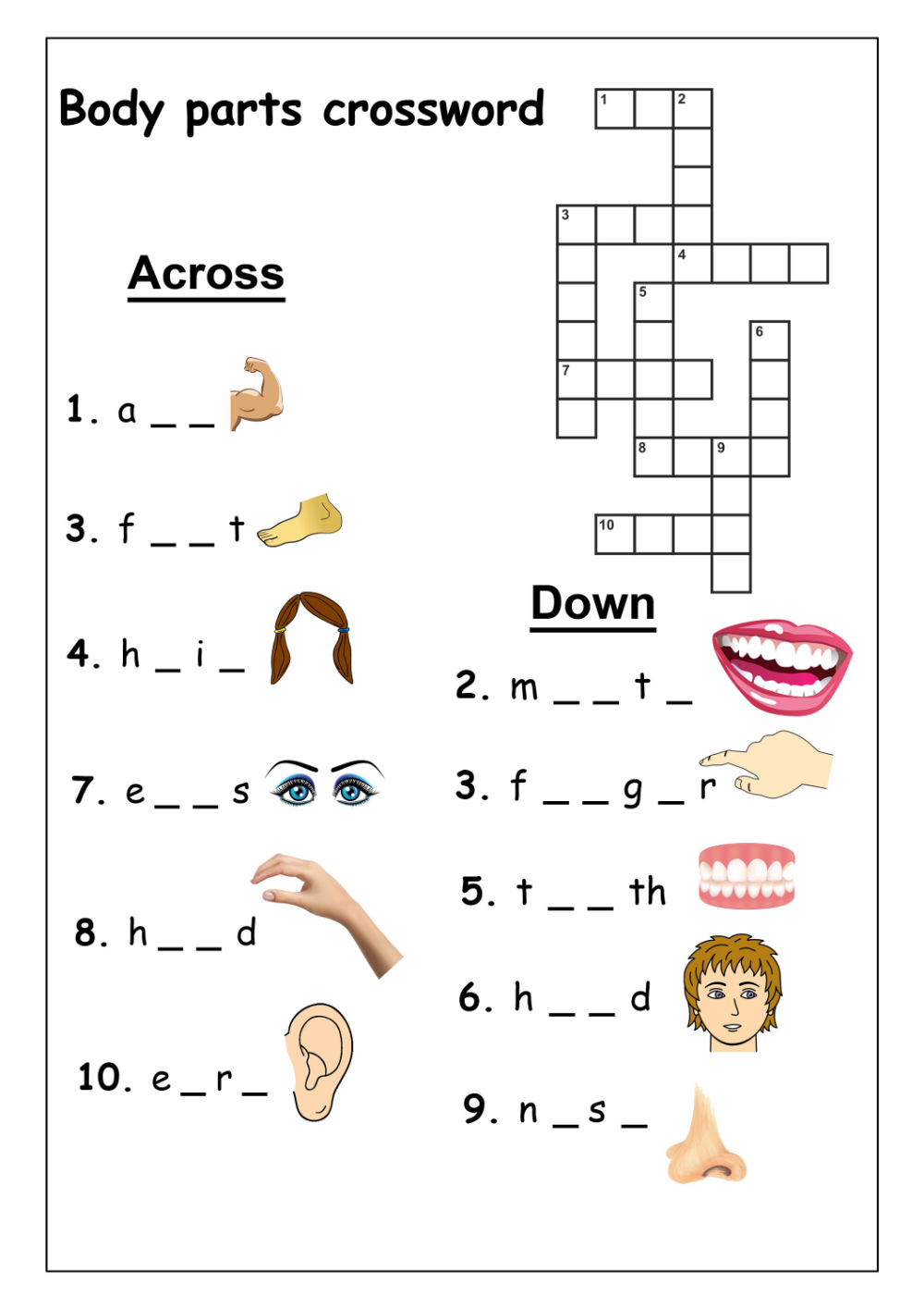 Very Easy Crossword Puzzles For Kids Activity Shelter Worksheets Library Very Easy Crossword Puzzles For Kids Activity Shelter Worksheets Library