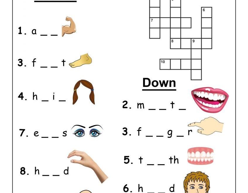 Very Easy Crossword Puzzles K5 Worksheets Worksheets Library