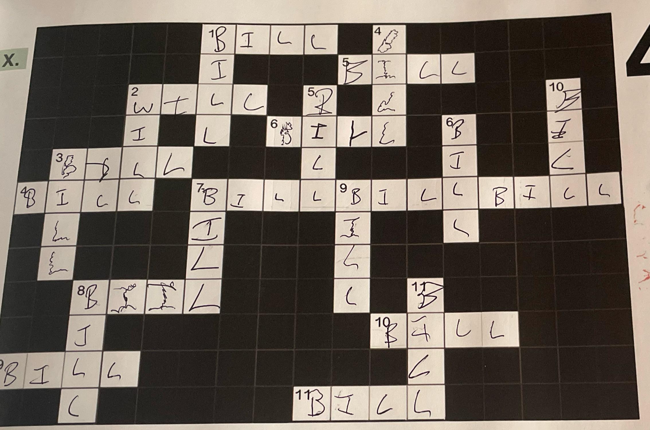 Weird Crossword Puzzle R gravityfalls Weird Crossword Puzzle R gravityfalls