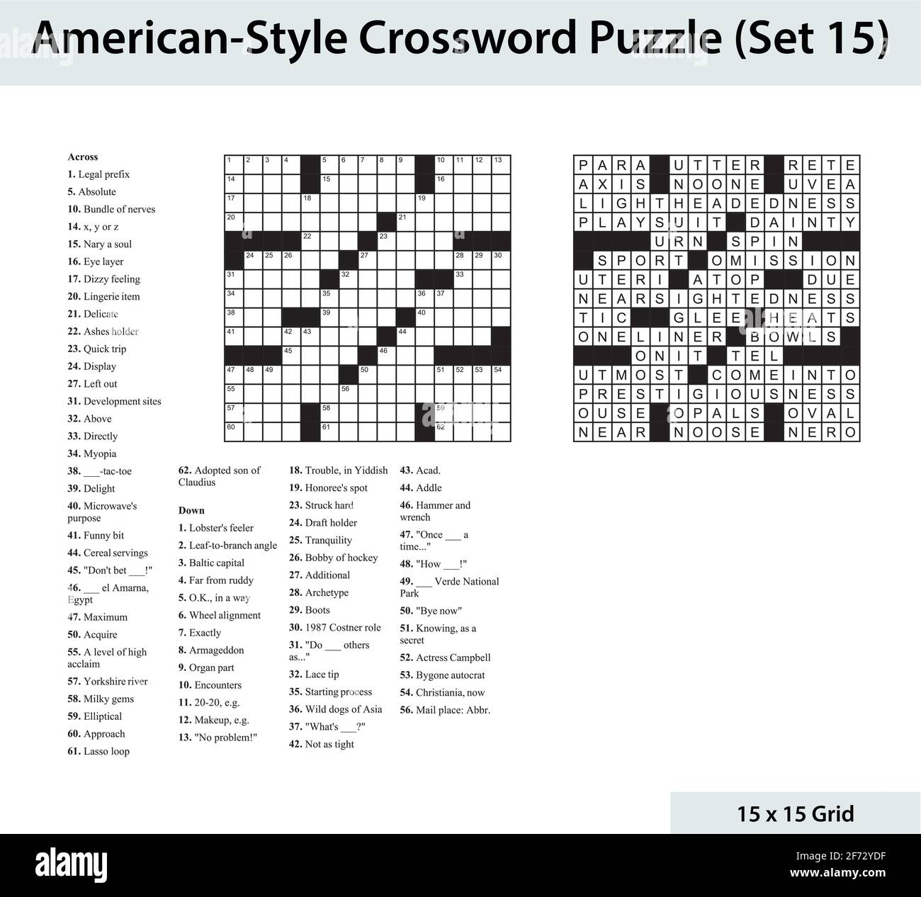 Word Puzzles Crosswords Hi res Stock Photography And Images Page 2 Alamy