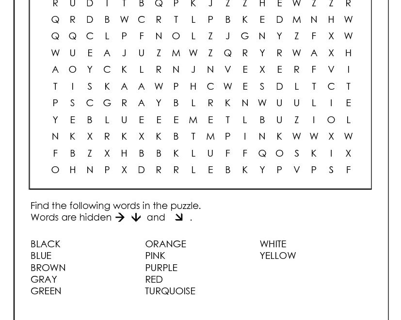 Word Search Puzzle Generator Custom Word Search Maker