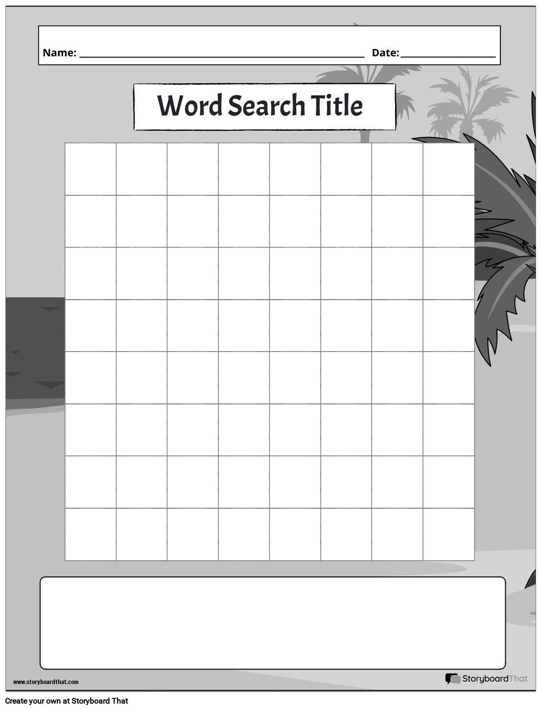 Word Search Worksheets Free Printable Puzzles For Kids