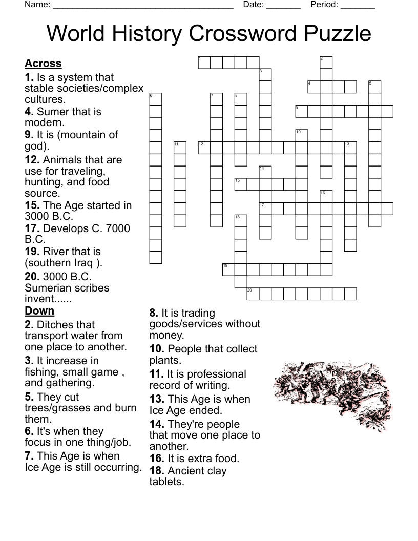 World History Crossword Puzzle WordMint World History Crossword Puzzle WordMint