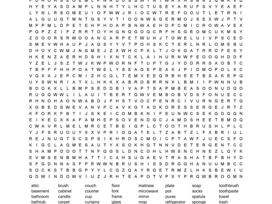 100 Word Word Search PDF Free Printable Hard Word Search