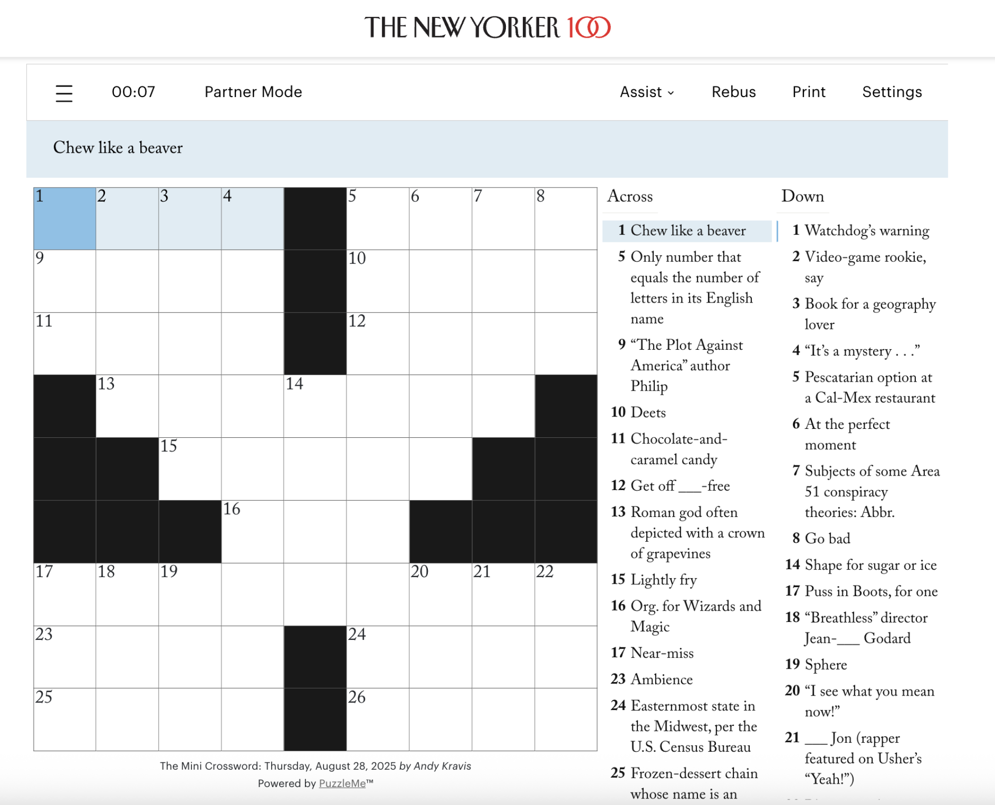 11 Free Alternatives To The NY Times Mini Crossword Game Mashable 11 Free Alternatives To The NY Times Mini Crossword Game Mashable
