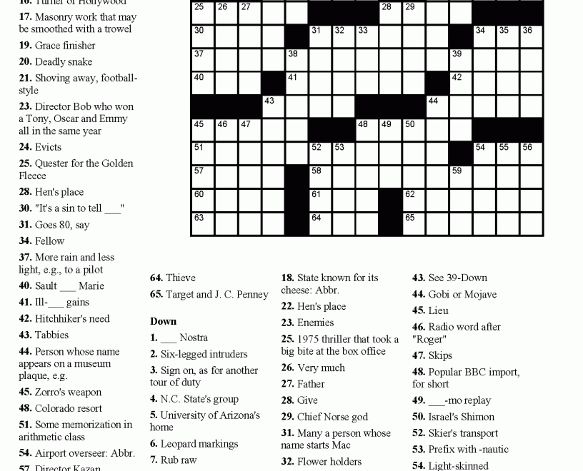 11 Free Printable Crossword Puzzles And Printable Crossword Puzzles Ideas To Save Today Free Printable Crossword Puzzles Crossword Puzzles Crossword And More