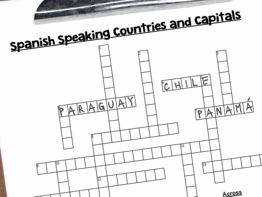 12 Reasons To Love Using Crossword Puzzles In Spanish Class