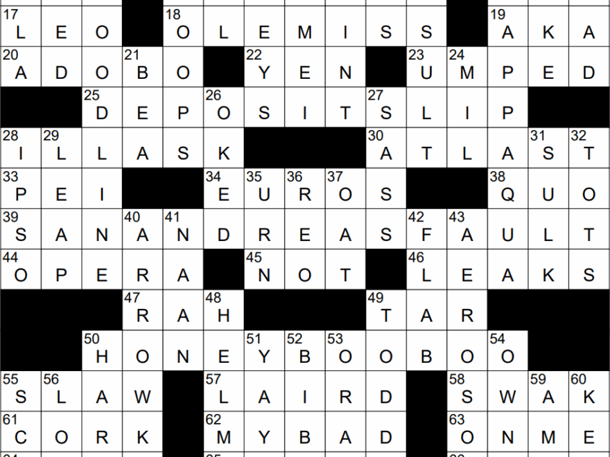 1205 22 NY Times Crossword 5 Dec 22 Monday NYXCrossword