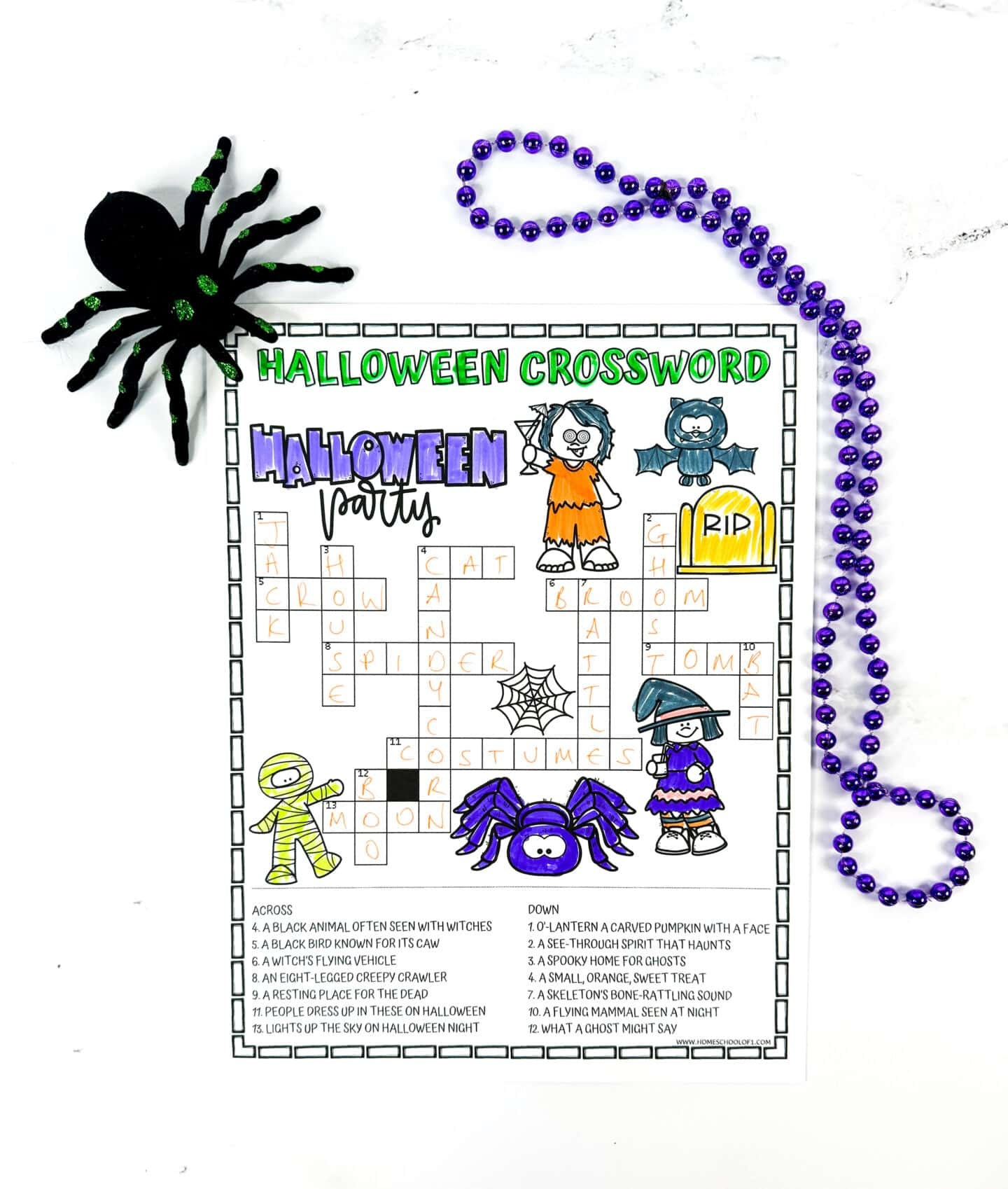 17 Themed Free Printable Crossword Puzzles For Kids 17 Themed Free Printable Crossword Puzzles For Kids