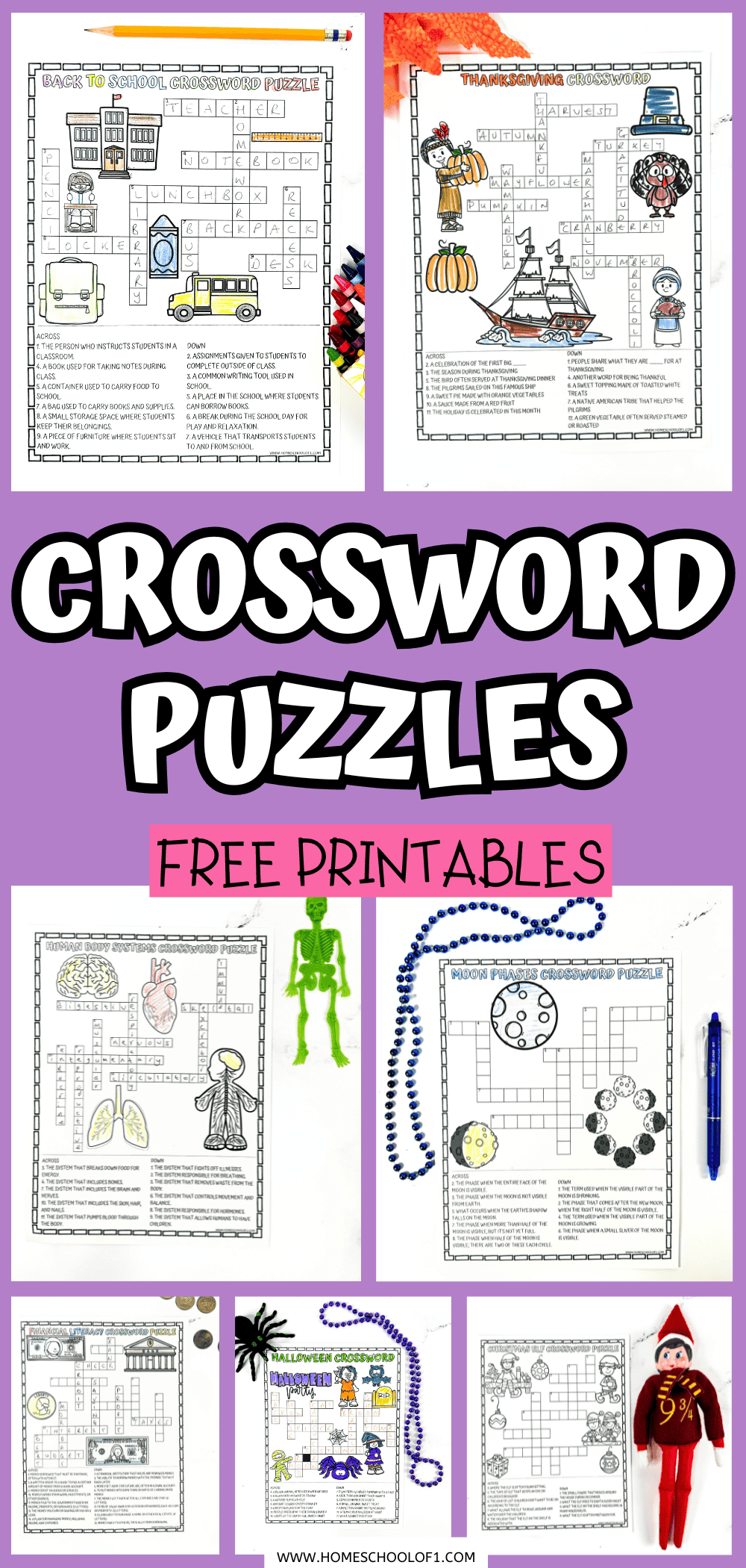 Under The Crossword Puzzles Free Printables