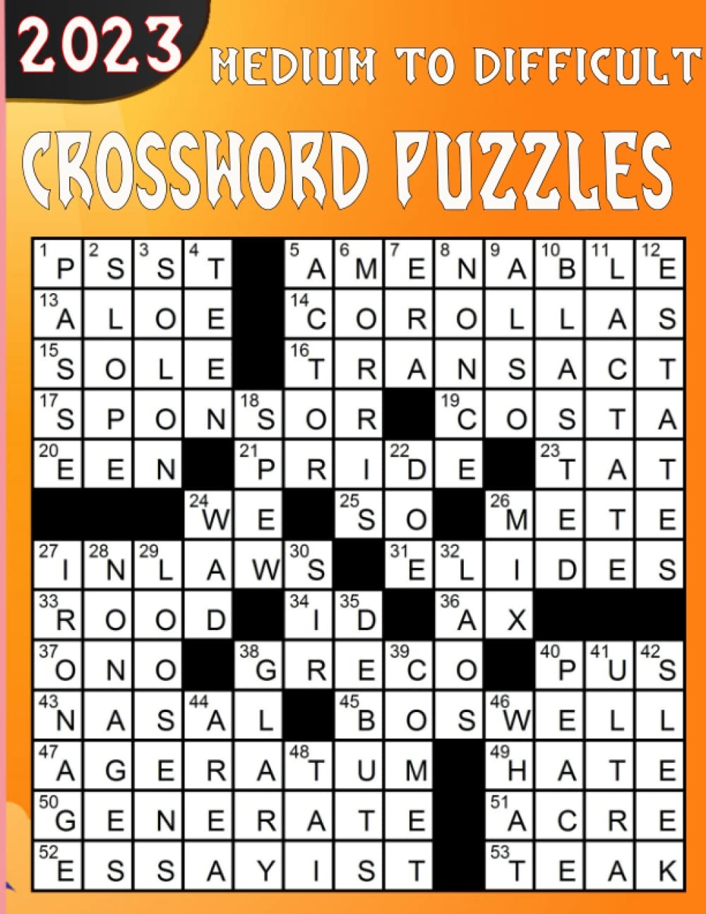 2023 Medium To Difficult Crossword Puzzles Large Print Easy Crossword Desertcart Seychelles 2023 Medium To Difficult Crossword Puzzles Large Print Easy Crossword Desertcart Seychelles