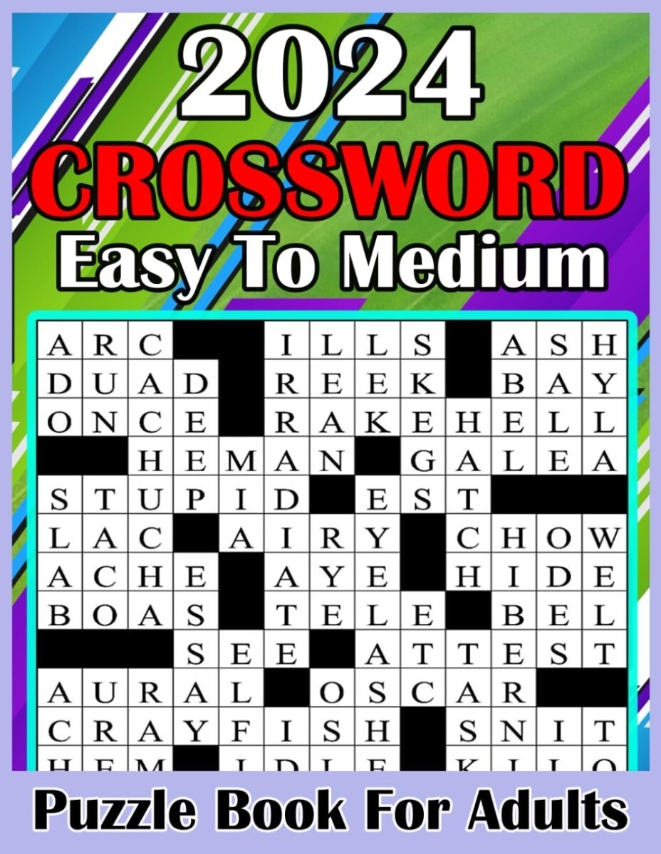 2024 Easy To Medium Crossword Puzzle Book For Adults Large print Easy To Med EBay 2024 Easy To Medium Crossword Puzzle Book For Adults Large print Easy To Med EBay