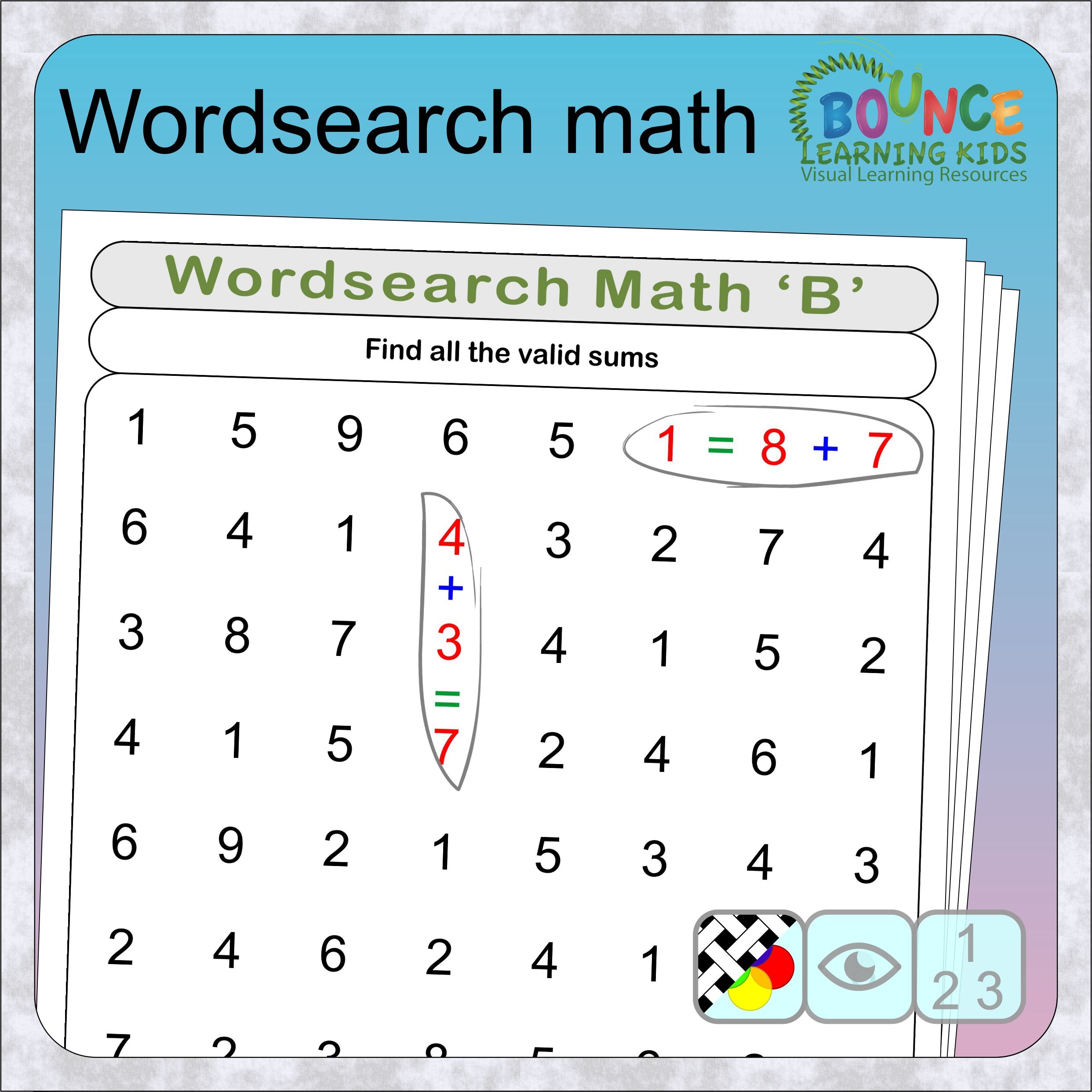 24 Fun Wordsearch Math Worksheets To Download 24 Fun Wordsearch Math Worksheets To Download