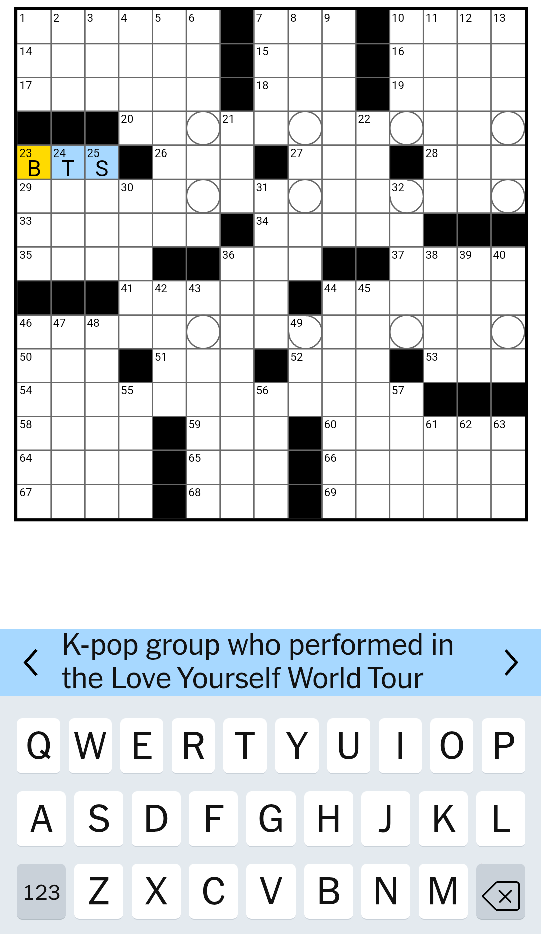 250223 BTS Is In The New York Times Monday February 24 2025 Crossword Puzzle R bangtan 250223 BTS Is In The New York Times Monday February 24 2025 Crossword Puzzle R bangtan