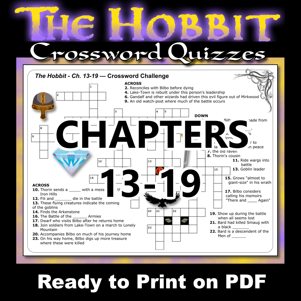 Printable Harry Potter Crosswords Printable Harry Potter Crosswords
