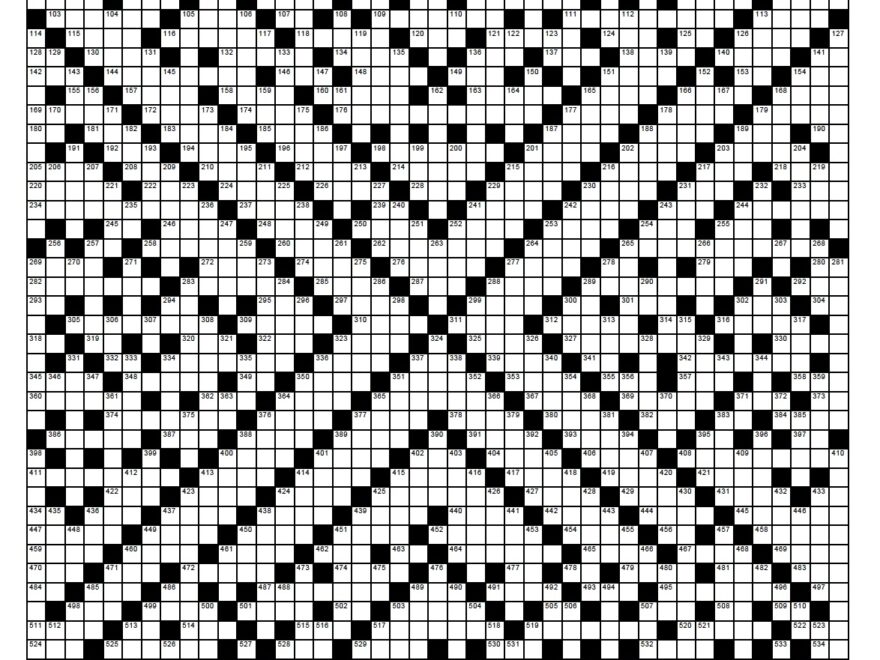 A Gift For Subscribers Who Can t Wait To Start Our Mammoth Crossword Puzzle Sunday A Version To Print At Home Cleveland