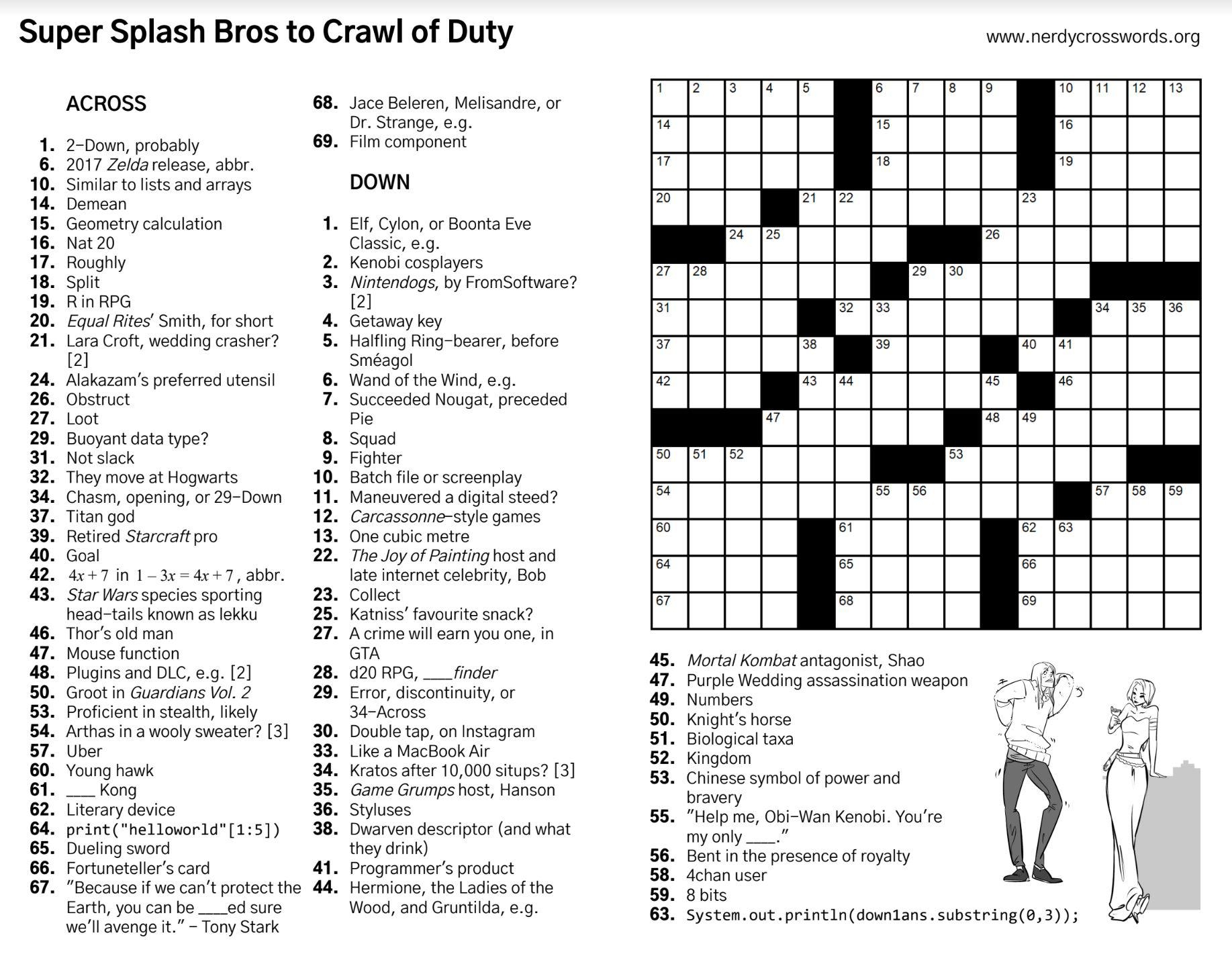 A Nerdy themed Crossword Puzzle For The Gamer Geeks and Non gamer Geeks Solutions In Comments Enjoy R geek A Nerdy themed Crossword Puzzle For The Gamer Geeks and Non gamer Geeks Solutions In Comments Enjoy R geek