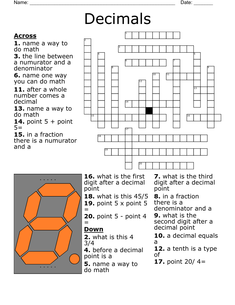 A Very Hard Maths Crossword Word Search WordMint A Very Hard Maths Crossword Word Search WordMint