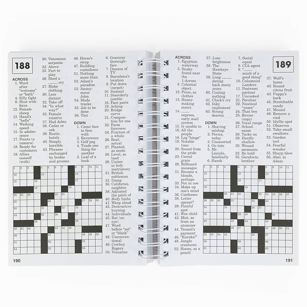 Printable Universal Crossword Puzzle Printable Universal Crossword Puzzle