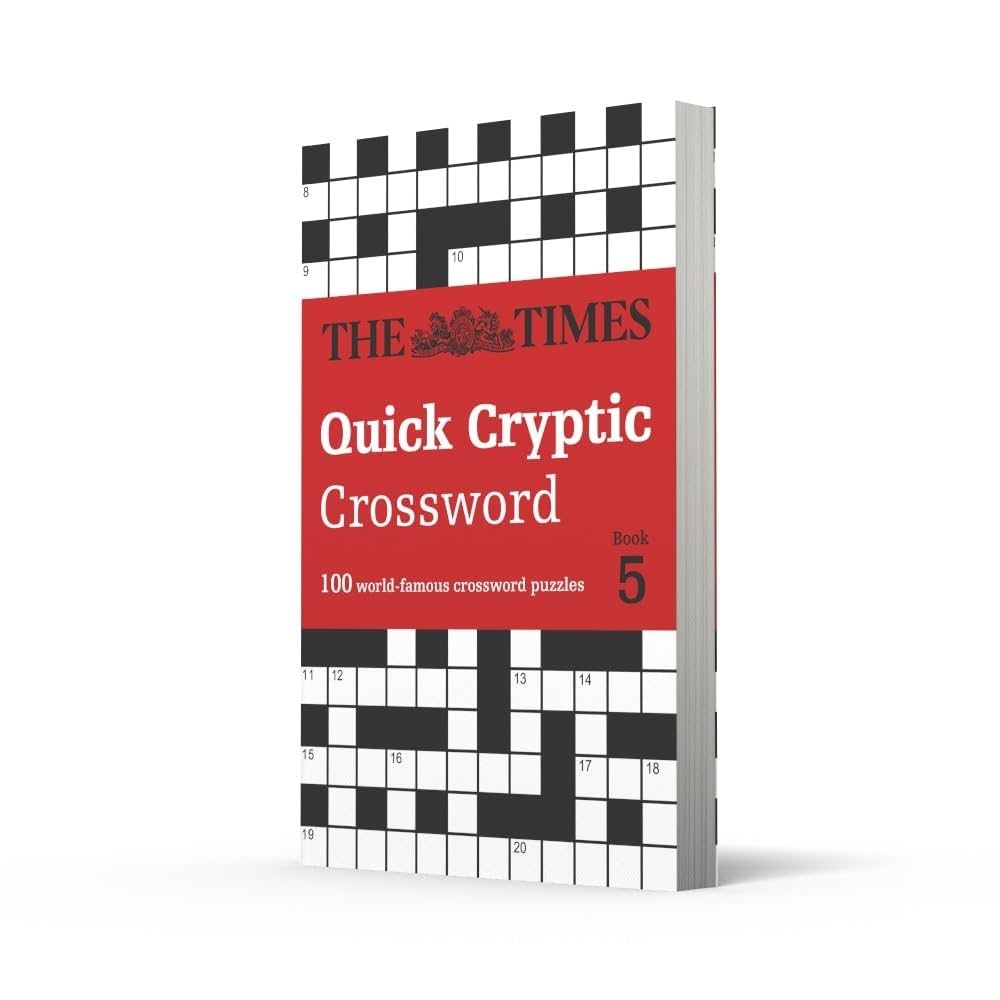 Amazon The Times Quick Cryptic Crossword Book 5 Times Crosswords 9780008343880 The Times Mind Games Grimshaw John Times2 Books Amazon The Times Quick Cryptic Crossword Book 5 Times Crosswords 9780008343880 The Times Mind Games Grimshaw John Times2 Books
