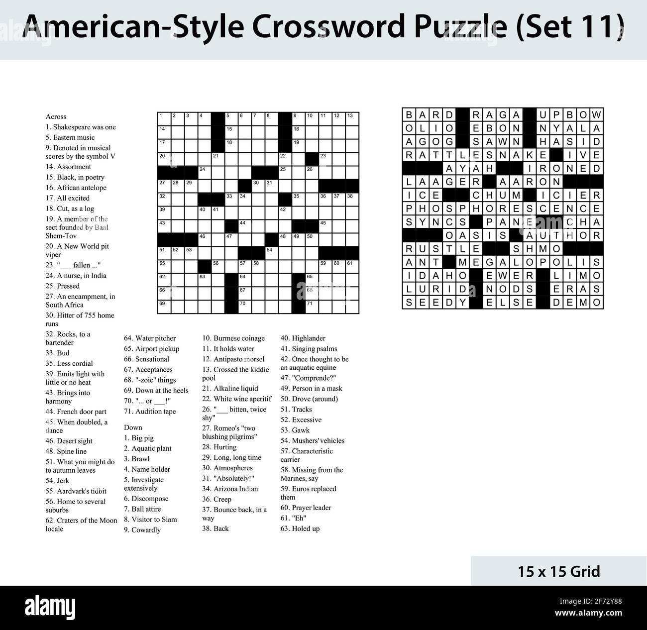 Printable Crossword For Adults Printable Crossword For Adults