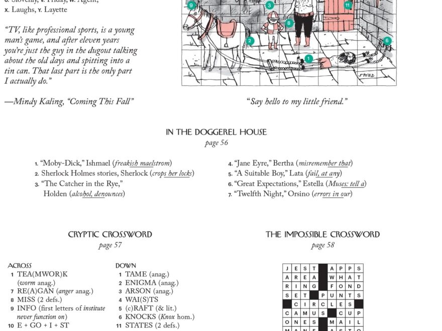 Answer Key The New Yorker