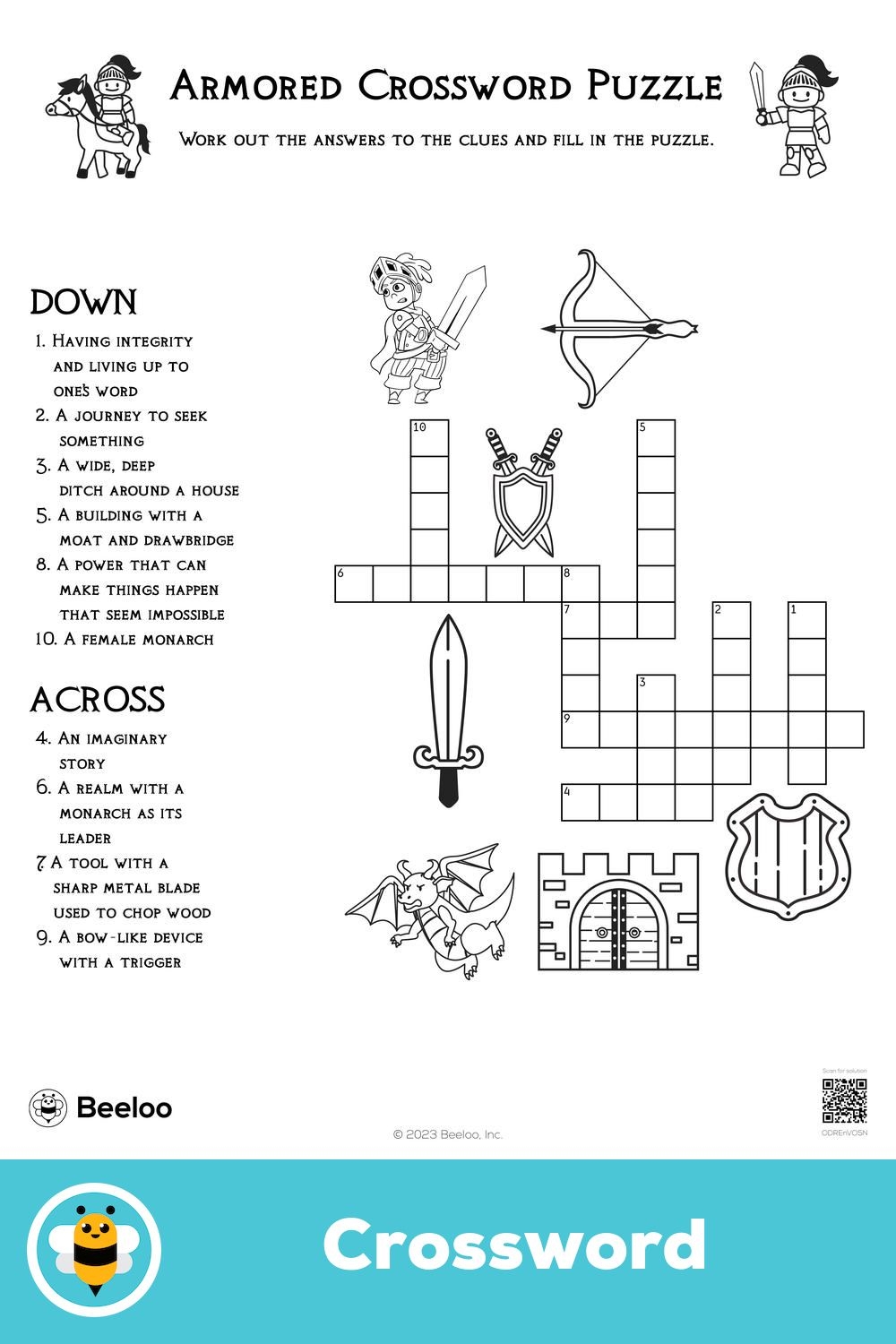 Armored Crossword Puzzle