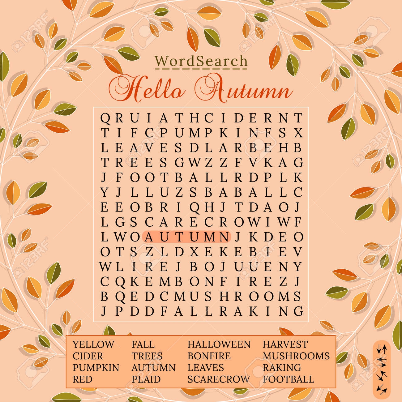 Autumn Word Search Puzzle Fall Season Crossword Puzzle For Children Or Adults Printable Worksheet For Learning English Educational Keyword Activity Party Card Royalty Free SVG Cliparts Vectors And Stock Illustration Image 173674315  Autumn Word Search Puzzle Fall Season Crossword Puzzle For Children Or Adults Printable Worksheet For Learning English Educational Keyword Activity Party Card Royalty Free SVG Cliparts Vectors And Stock Illustration Image 173674315