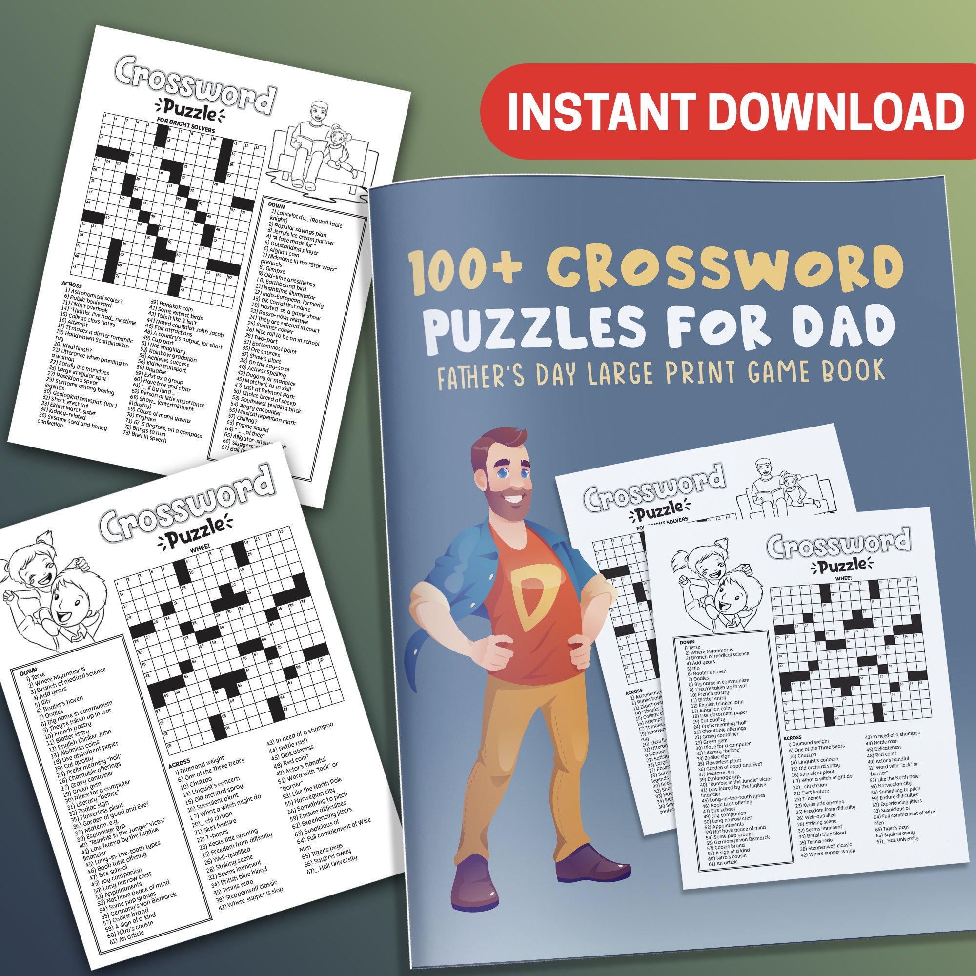 Printable Crossword Puzzles For 14 Year Olds