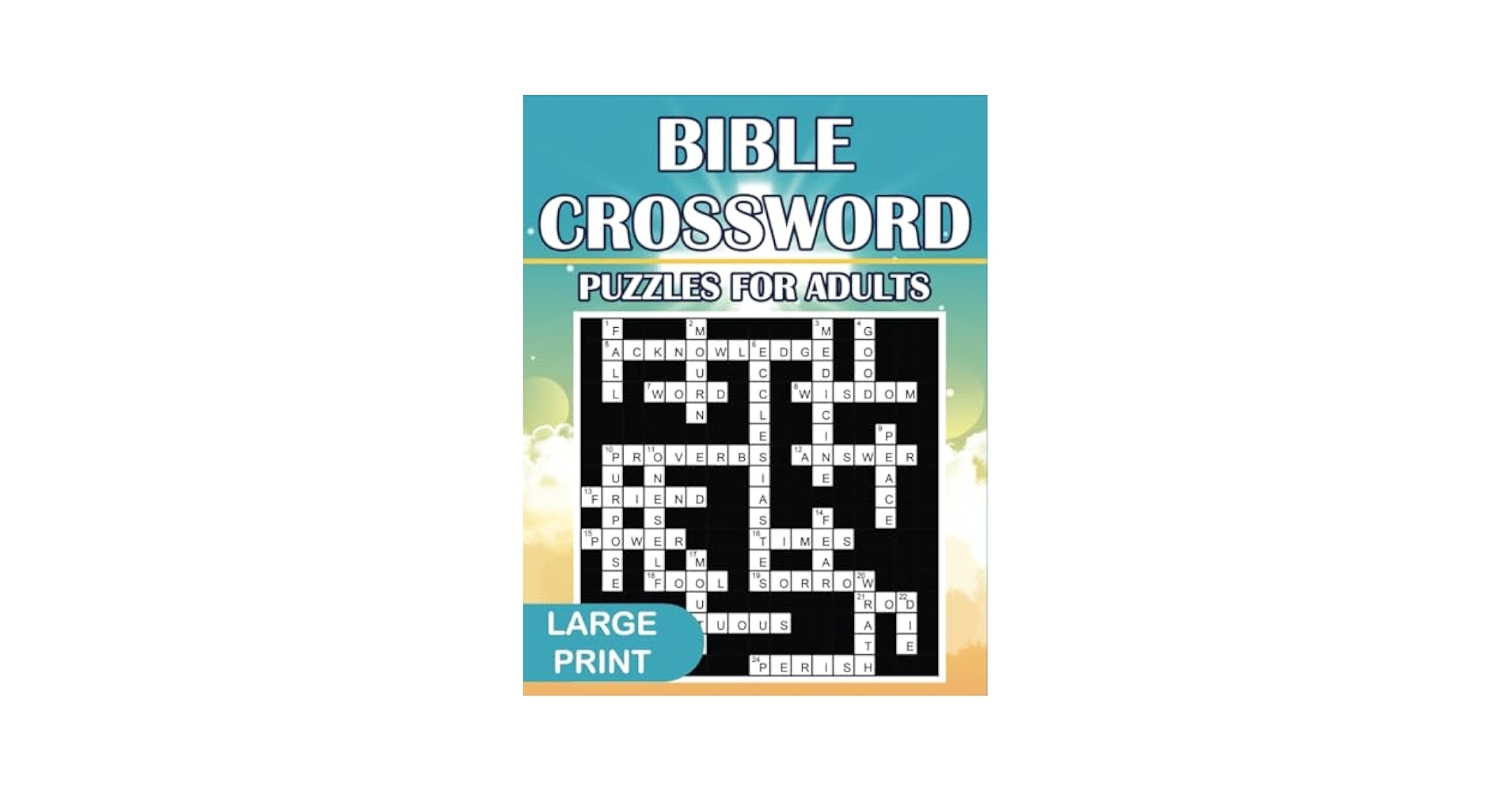Bible Crossword Puzzles For Adults Grady J R 9781647903978 Amazon Books